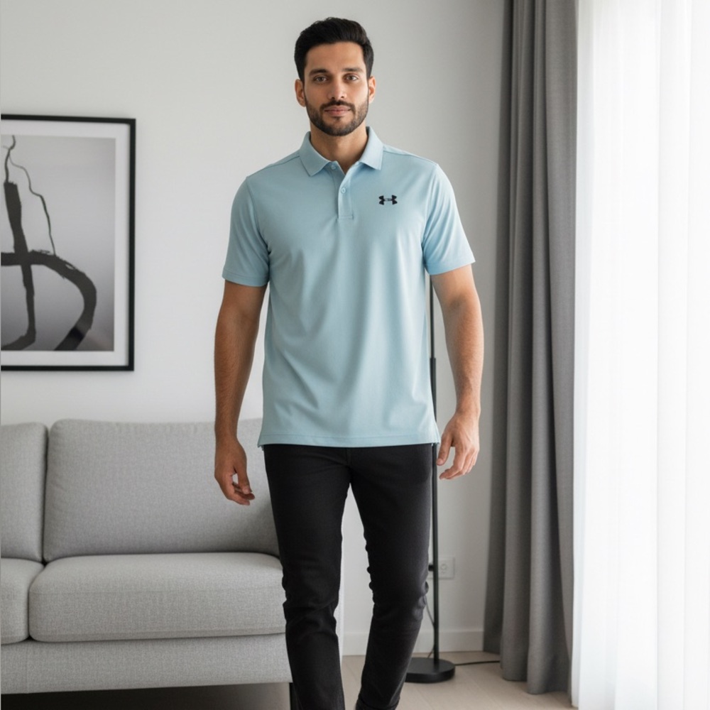 Men’s Under Armour the playoff polo size large